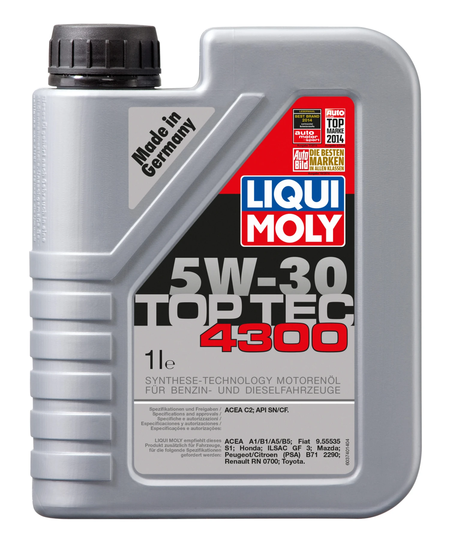Liqui Moly Top Tec 4300 5W-30 3 Liqui Moly Top Tec 4300 5W-30