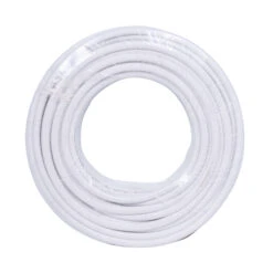 HSB Koaxialkabel 75 OHM, >90DB, Weiß, 25m