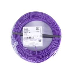 HSB Aderleitung H07V-U 1,5mm², 100m, Violett