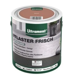 Ultrament Pflaster Frisch Rot, 2,5L