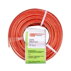 HSB Lautsprecherleitung H03VH-H 2X2,5mm², 20m