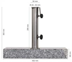 Schneider Schirmständer Granit-Balkon, 25 Kg 7 Schneider Schirmständer Granit-Balkon, 25 Kg -Heimtextilien 389649 3i66qqrblk9t3v