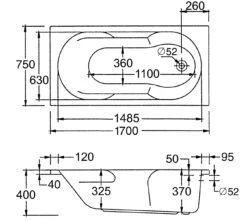 Ottofond Badewanne "Nixe" 7 Ottofond Badewanne "Nixe" -Heimtextilien 394614 nixe skizze