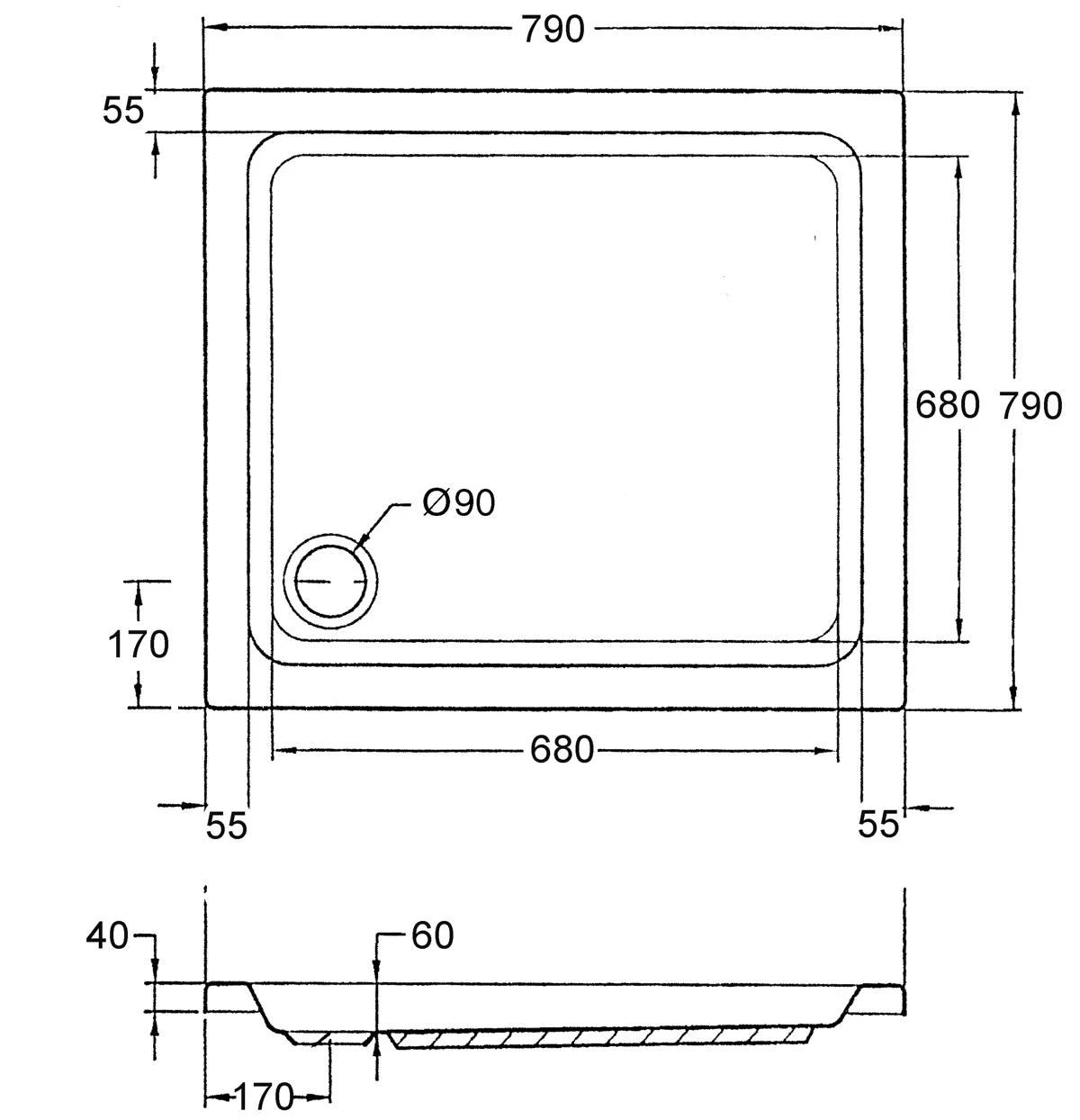 Ottofond Duschwanne "Samos" 5 Ottofond Duschwanne "Samos" – Bild 3
