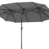 Schneider Balkonschirm "Salerno", 300 X 150 Cm, Anthrazit