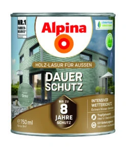 Alpina Dauer-Schutz Grau, 750ml