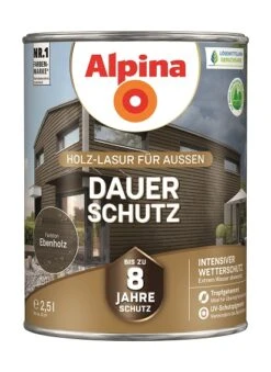 Alpina Dauer-Schutz Ebenholz, 2,5L