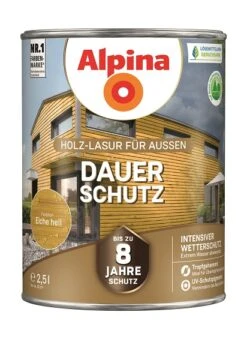 Alpina Dauer-Schutz Eiche Hell, 2,5L