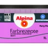 Alpina Farbrezepte Party Pink, 1L -Heimtextilien 4001244730018 fr 1 l party pink