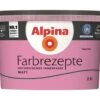 Alpina Farbrezepte Party Pink, 2,5L -Heimtextilien 4001244730179 1