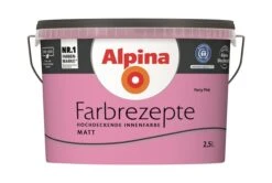 Alpina Farbrezepte Party Pink, 2,5L