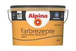 Alpina Farbrezepte Happy Weekend, 2,5L