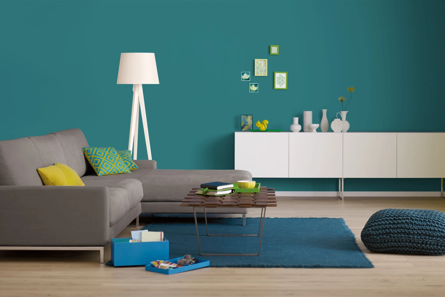 Alpina Farbrezepte Petrol De Luxe, 2,5L 5 Alpina Farbrezepte Petrol De Luxe, 2,5L – Bild 3