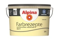 Alpina Farbrezepte Lichtes Gelb, 2,5L