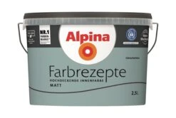 Alpina Farbrezepte Gletscherblau, 2,5L