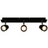 Briloner Deckenleuchte, Schwarz, 3-flammig