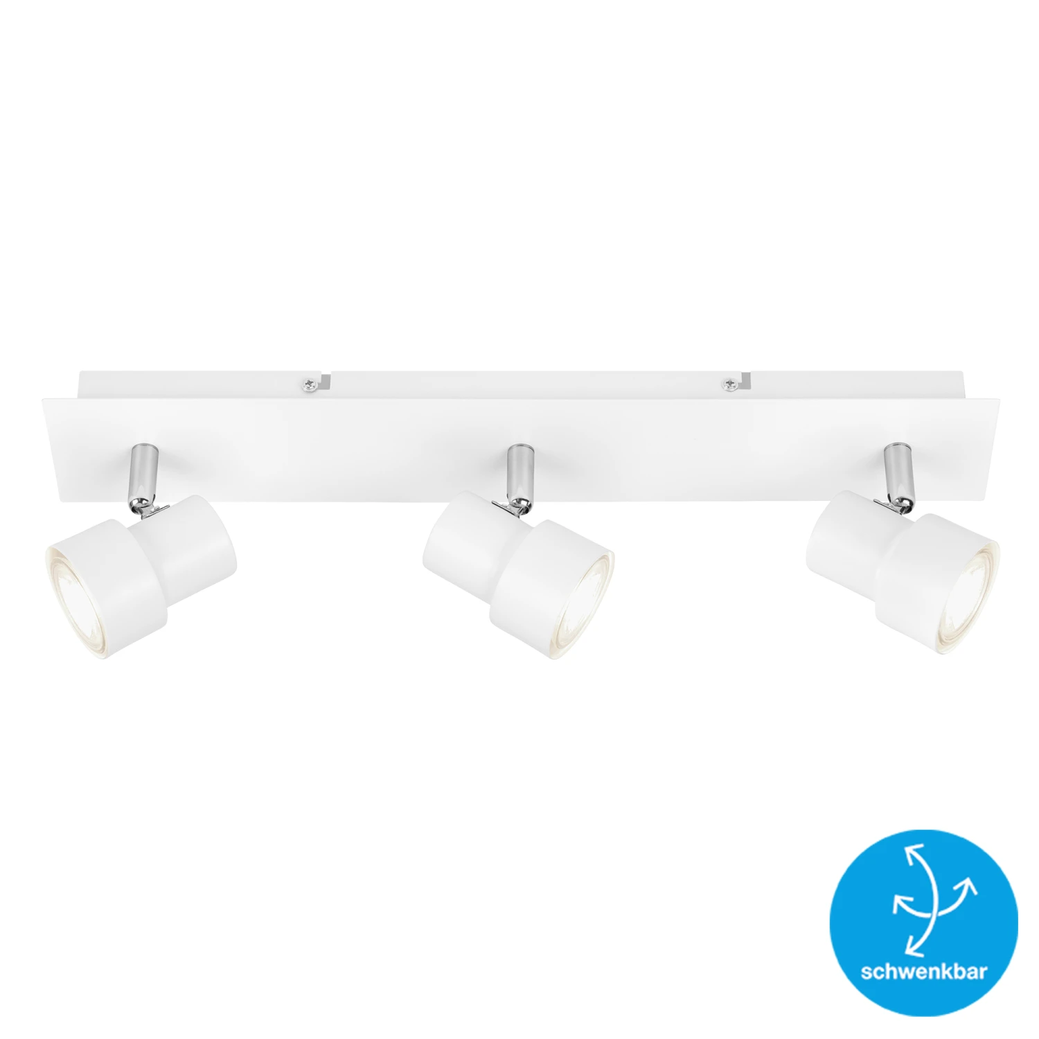 Briloner Deckenleuchte, Weiß, 3-flammig 3 Briloner Deckenleuchte, Weiß, 3-flammig