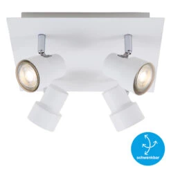 Briloner Deckenleuchte, Weiß, 4-flammig 12 Briloner Deckenleuchte, Weiß, 4-flammig -Heimtextilien 4002707366706 5