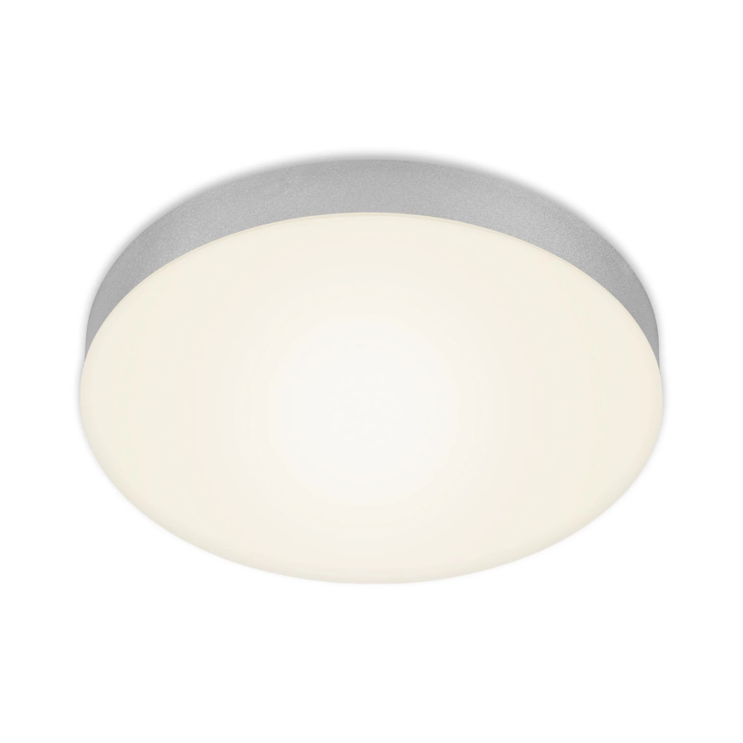 Briloner Deckenleuchte, Silber, D: 28,7cm 3 Briloner Deckenleuchte, Silber, D: 28,7cm