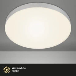 Briloner Deckenleuchte, Silber, D: 38,7cm 12 Briloner Deckenleuchte, Silber, D: 38,7cm -Heimtextilien 4002707403807 5