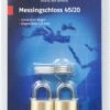 Abus Messing-Vorhangschloss 45/20 Twins