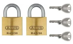 Abus Messing-Vorhangschloss 45/30 Twins
