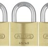 Abus Messing-Vorhangschloss 45/40 Triples -Heimtextilien 4003318118258 p