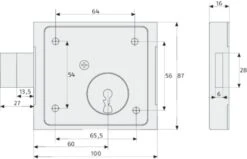 Abus Aufschraubschloss ASS BB B/SB -Heimtextilien 4003318474835 c7