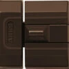 Abus Tür-Schieberiegel, SR30, Braun -Heimtextilien 4003318782411 p