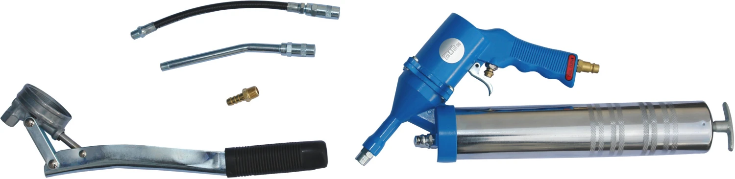 Güde Druckluft-Fettpressen-Set, 5-tlg 3 Güde Druckluft-Fettpressen-Set, 5-tlg