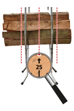 Wolfcraft Sägebock SB 60 26 Wolfcraft Sägebock SB 60 -Heimtextilien 4006885511903 5119000 12 detail original