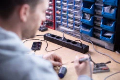 Brennenstuhl Steckdosenleiste + USB, 5fach, Schwarz -Heimtextilien 4007123657025 1150660315 a009 others