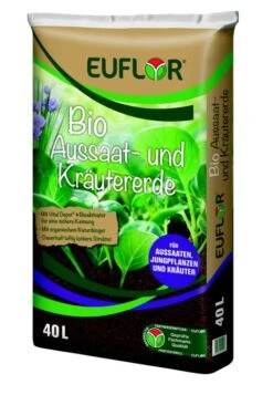 Euflor Bio Aussaat- Und Kräutererde, 40L