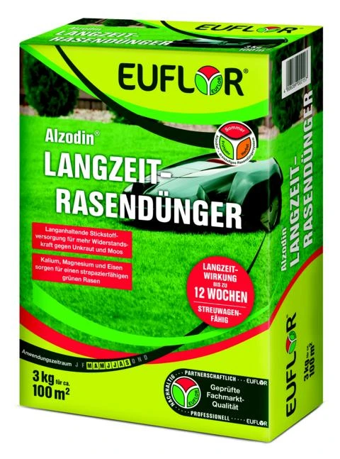 Euflor Alzodin Langzeit-Rasendünger, 3 Kg 3 Euflor Alzodin Langzeit-Rasendünger, 3 Kg