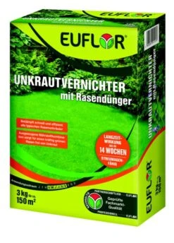 Euflor Unkrautvernichter Mit Rasendünger, 3kg