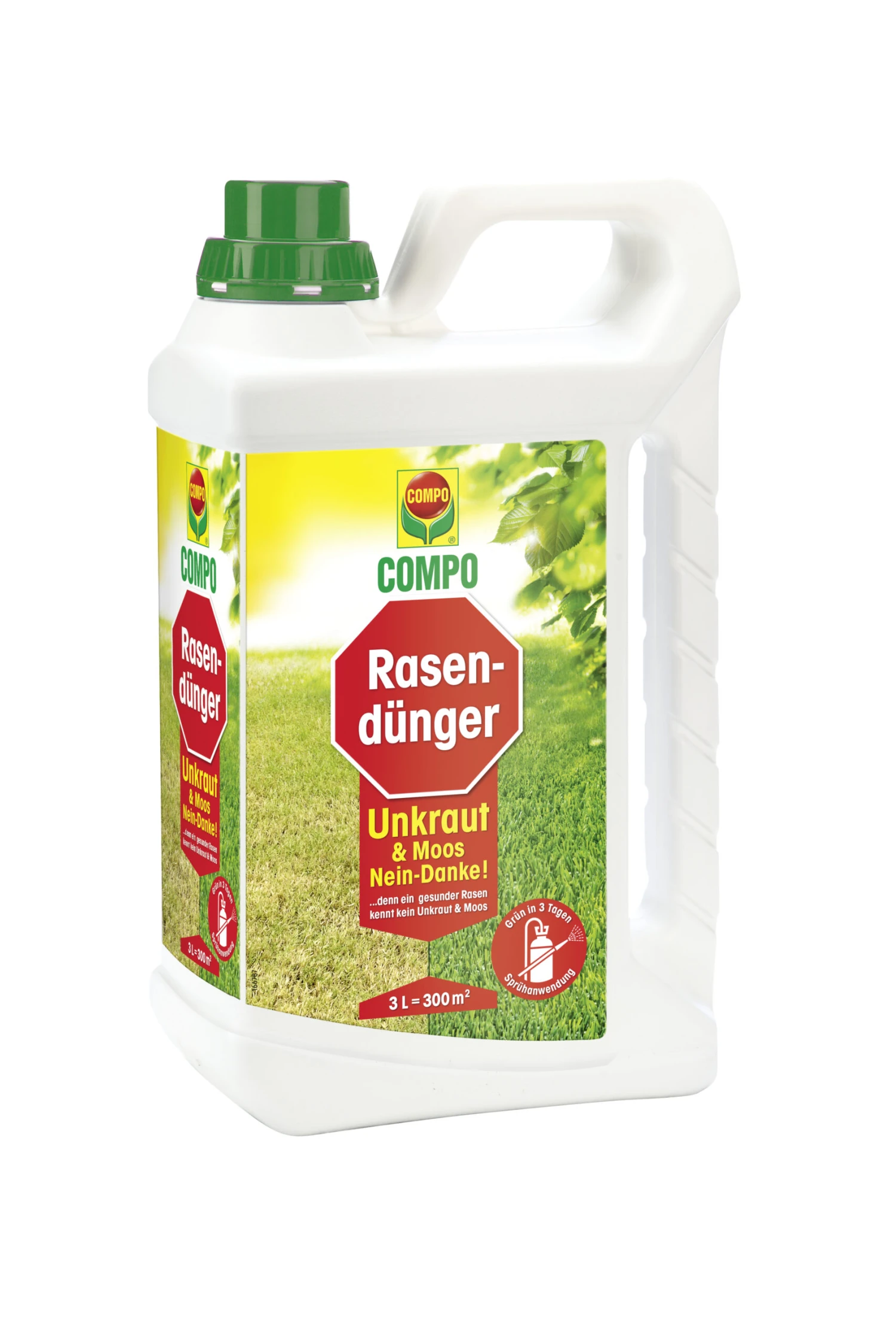 Compo Rasendünger Unkraut & Moos, 3L 3 Compo Rasendünger Unkraut & Moos, 3L