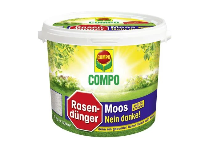Compo Rasendünger Moos, 7,5kg Für 300 M² 3 Compo Rasendünger Moos, 7,5kg Für 300 M²