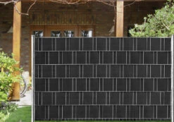 Floraworld PVC-Sichtschutzstreifen, Anthrazit
