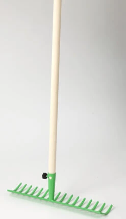 Floraworld Gartenrechen Premium, 16 Zinken