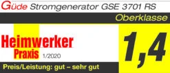 Güde Stromerzeuger GSE 3701 RS 18 Güde Stromerzeuger GSE 3701 RS -Heimtextilien 40728 t01