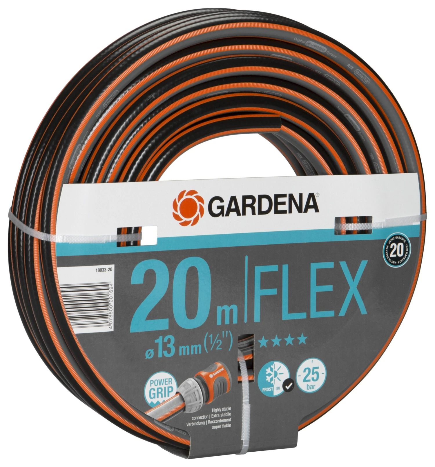 Gardena Comfort Flex Schlauch 9x9 13mm 20m 4 Gardena Comfort Flex Schlauch 9x9 13mm 20m – Bild 2