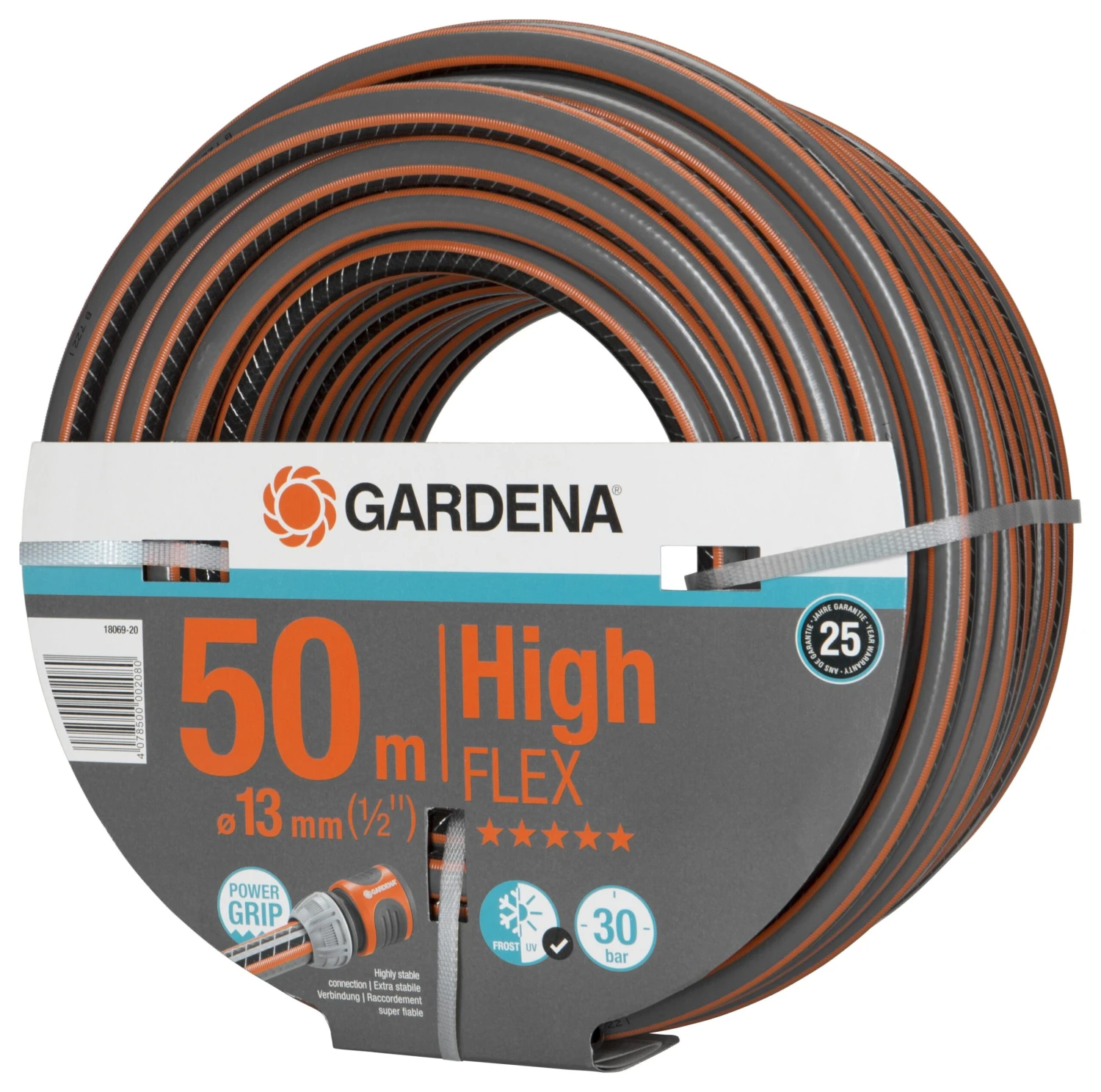 Gardena Comfort Highflex Schlauch 13mm 1/2" 50m 4 Gardena Comfort Highflex Schlauch 13mm 1/2" 50m – Bild 2