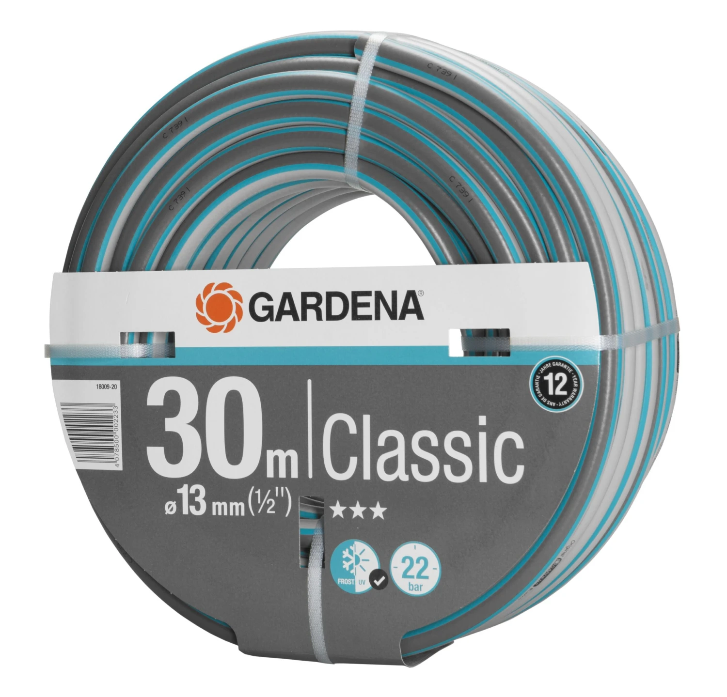 Gardena Classic Schlauch 13mm, 1/2", 30m 3 Gardena Classic Schlauch 13mm, 1/2", 30m