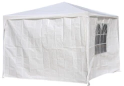 Albrecht & Radke Seitenteil Für Pavillon, 2er-Pack, Weiß