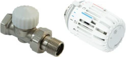 Heimeier Set Thermostatventil + Kopf