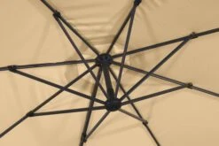 Schneider Schirm "Rhodos Eco Twist", Ø 300 Cm, Natur -Heimtextilien 426290 12