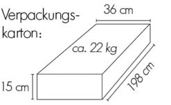 Schneider Schirm "Rhodos Eco Twist", Ø 300 Cm, Natur -Heimtextilien 426290 16