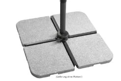 Schneider Schirm "Rhodos Eco Twist", Ø 300 Cm, Natur -Heimtextilien 426290 19