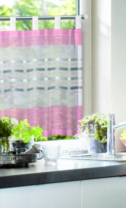 Albani Schlaufenpanneau, Rose-silber