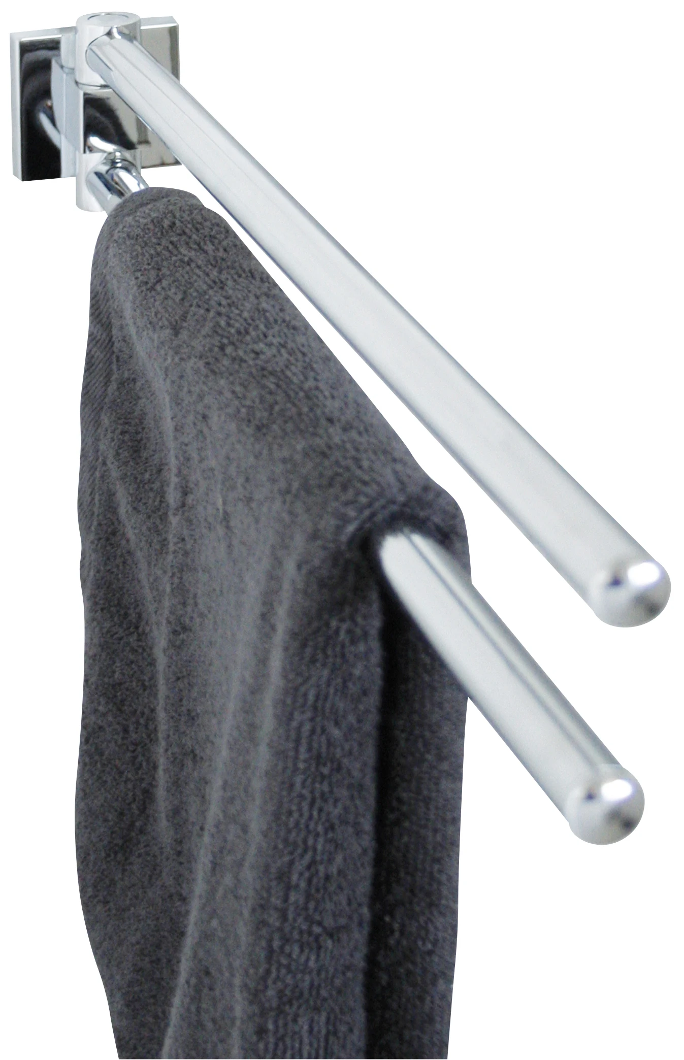 Fackelmann Handtuchstange, 2er 4 Fackelmann Handtuchstange, 2er – Bild 2